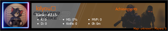 Player Banner