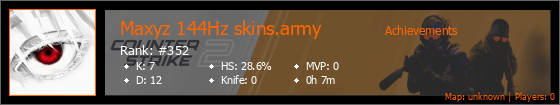 Player Banner